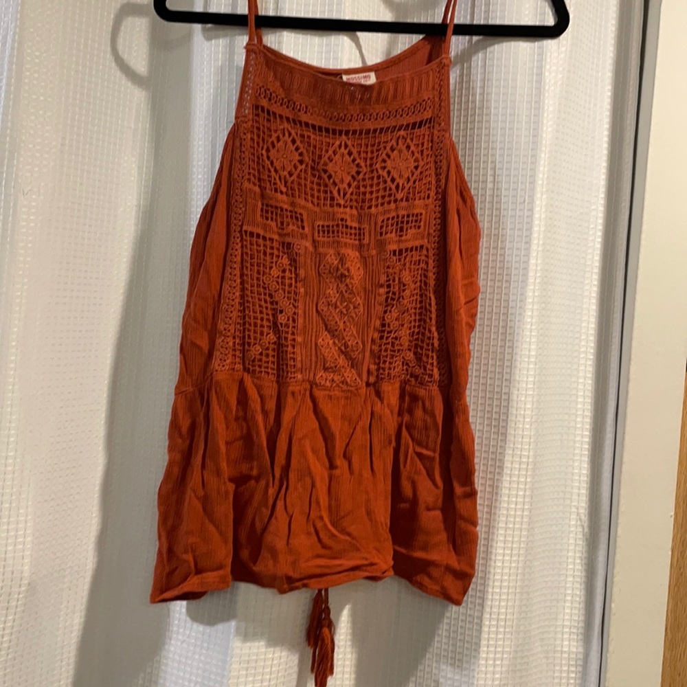 Tie back Mossimo tank top